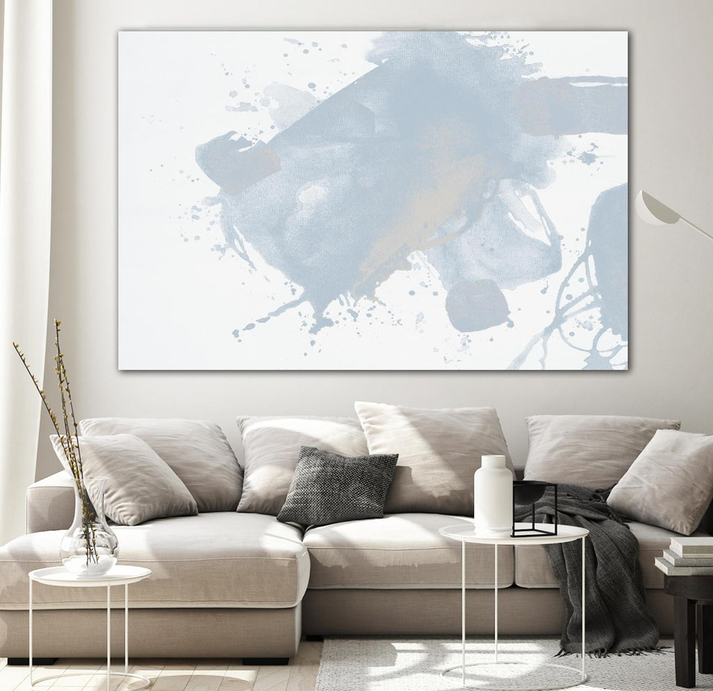 Baby Doll Blues V by Daleno Art on GIANT ART - blue abstract abstract 
