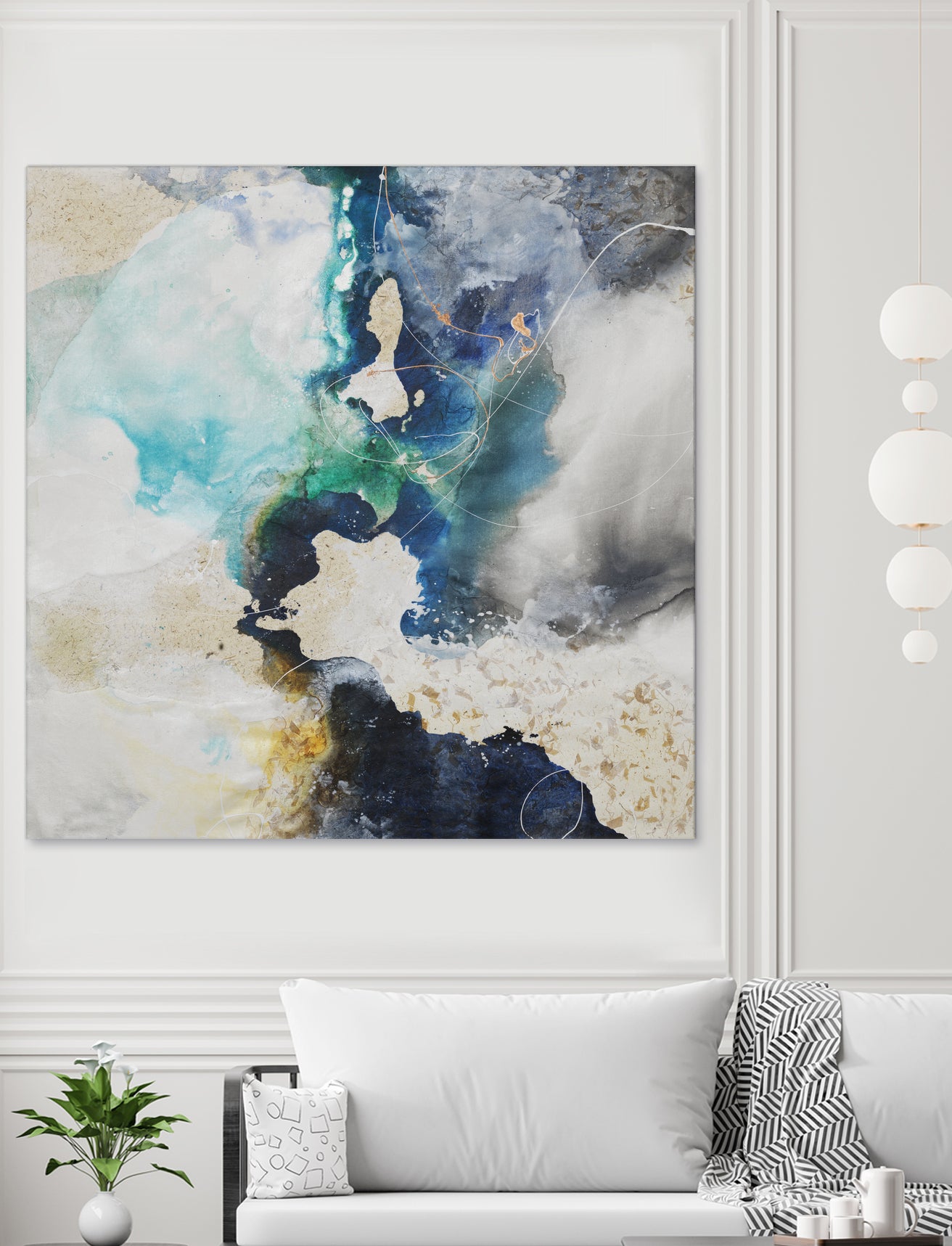 Kinky Flow by Daleno Art on GIANT ART - multi abstract