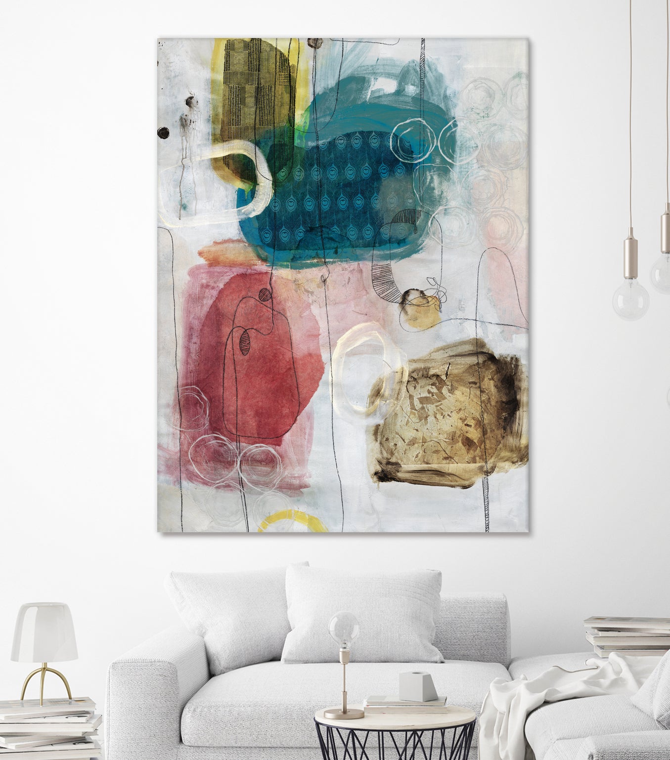 Flip Flop by Daleno Art on GIANT ART - multi abstract