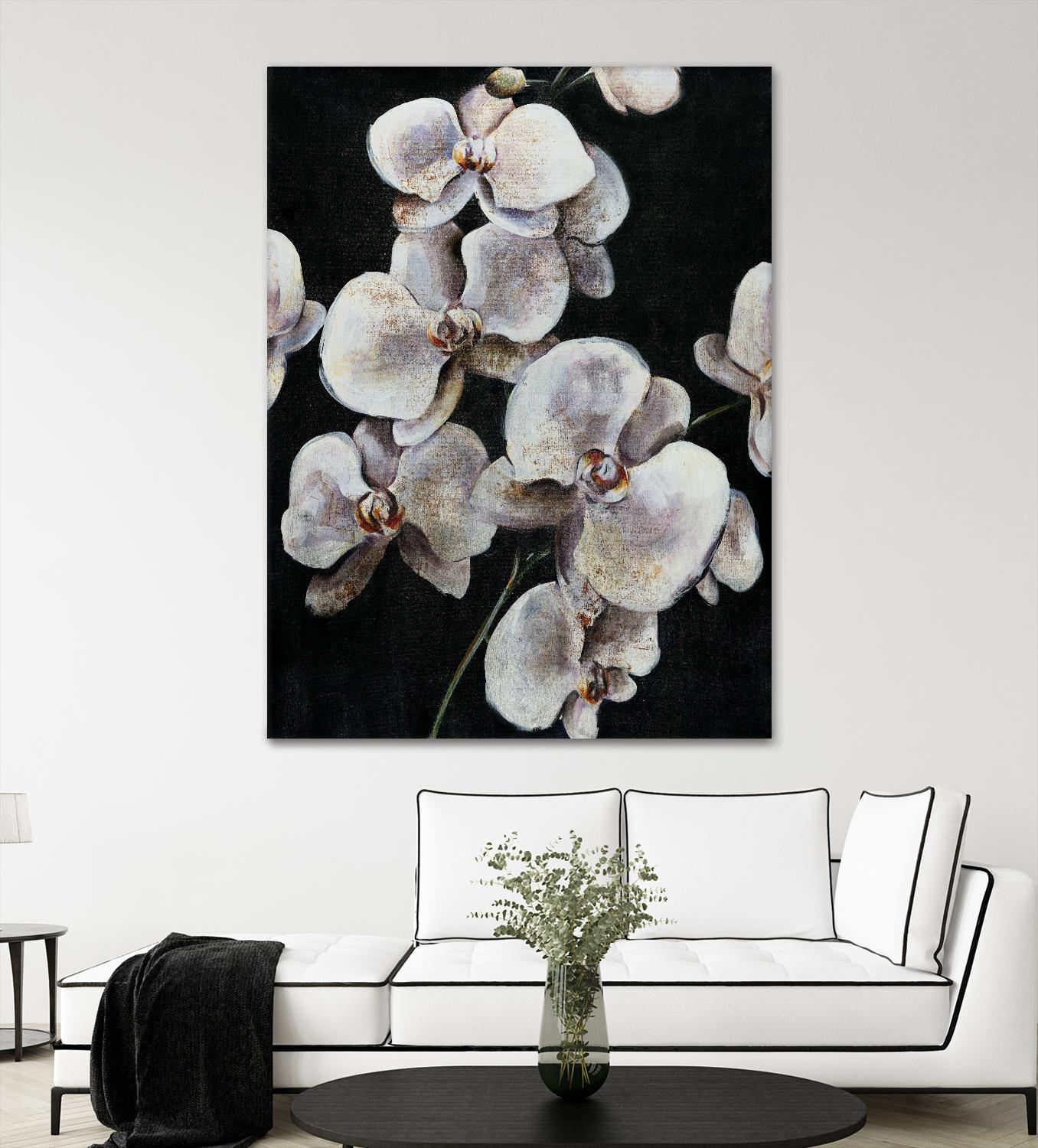 Dream of Dior I by Daleno Art on GIANT ART - orange abstract abstrait 