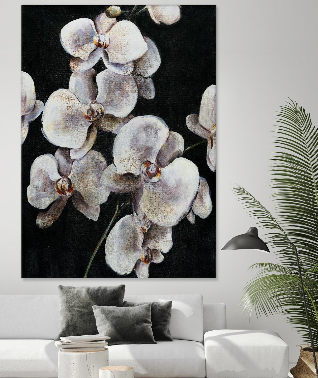 Dream of Dior I by Daleno Art on GIANT ART - orange abstract abstrait 