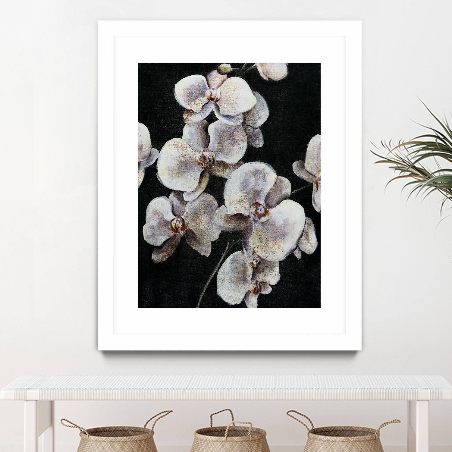 Dream of Dior I by Daleno Art on GIANT ART - orange abstract abstrait 