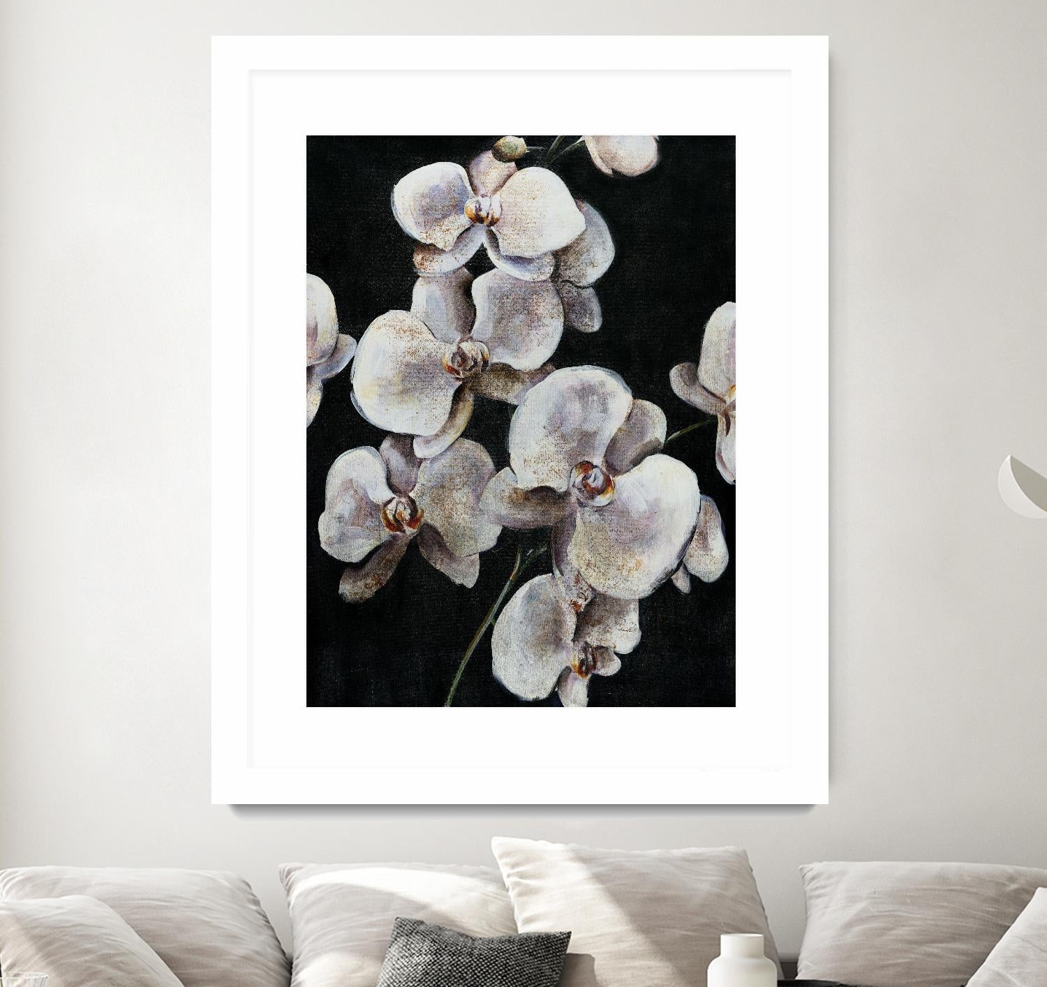 Dream of Dior I by Daleno Art on GIANT ART - orange abstract abstrait 