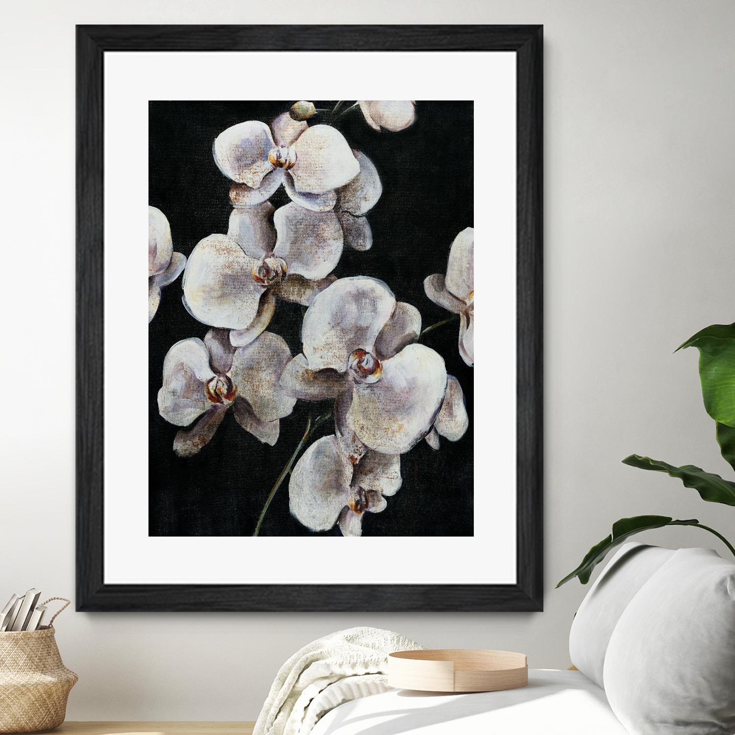 Dream of Dior I by Daleno Art on GIANT ART - orange abstract abstrait 