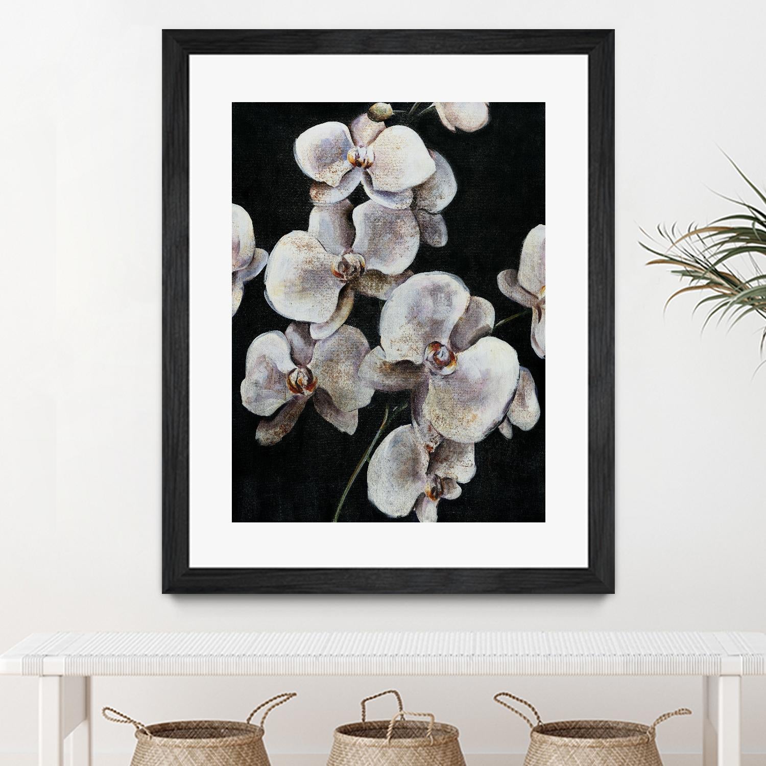 Dream of Dior I by Daleno Art on GIANT ART - orange abstract abstrait 