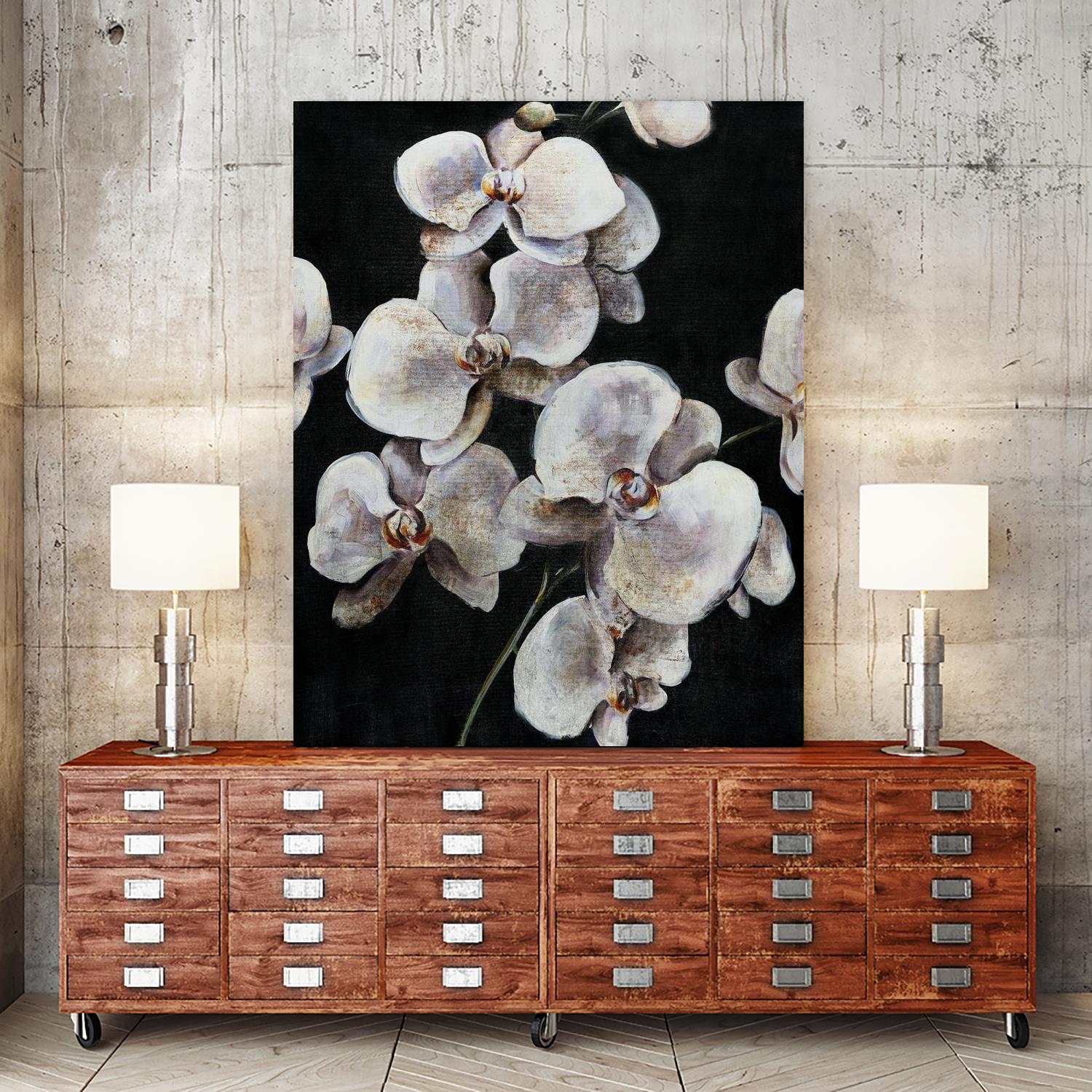 Dream of Dior I by Daleno Art on GIANT ART - orange abstract abstrait 