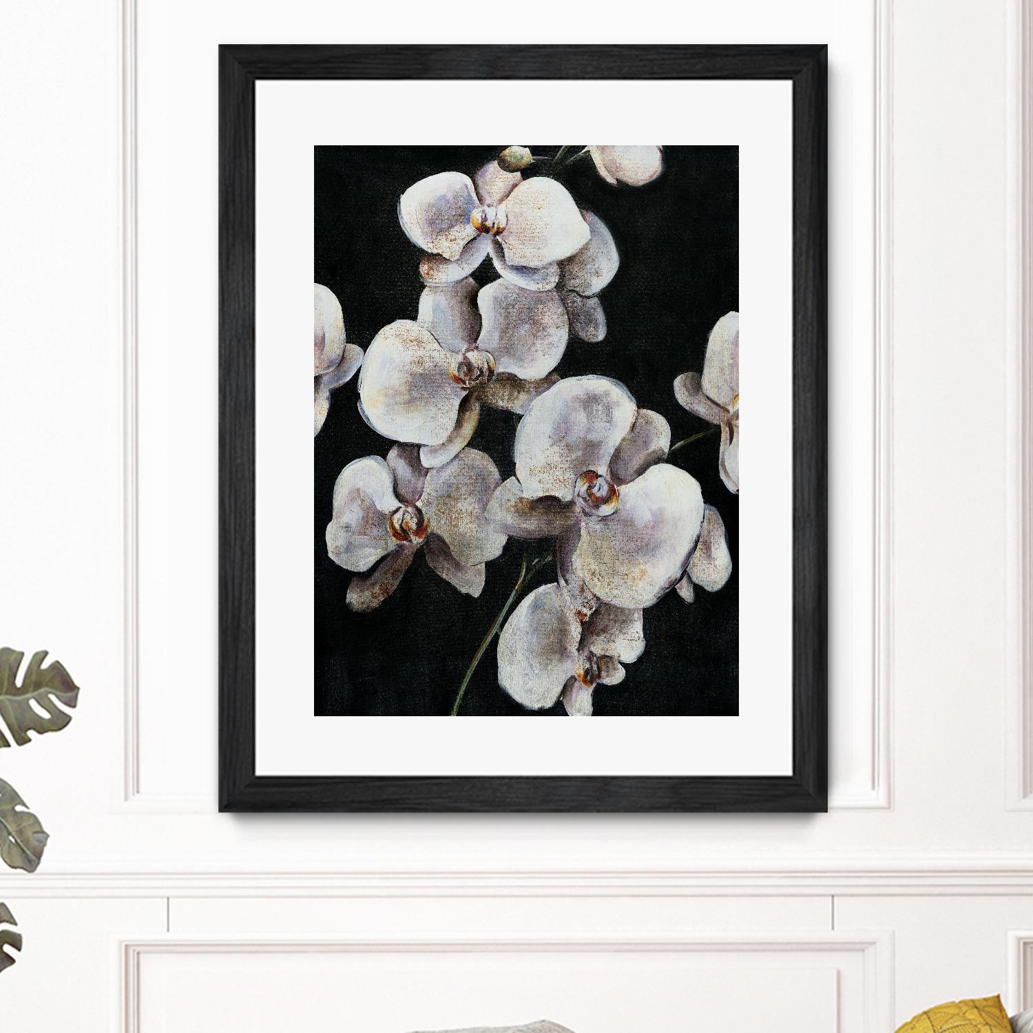 Dream of Dior I by Daleno Art on GIANT ART - orange abstract abstrait 