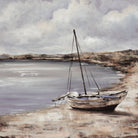 Patching for Summer by Daleno Art on GIANT ART - grey coastal