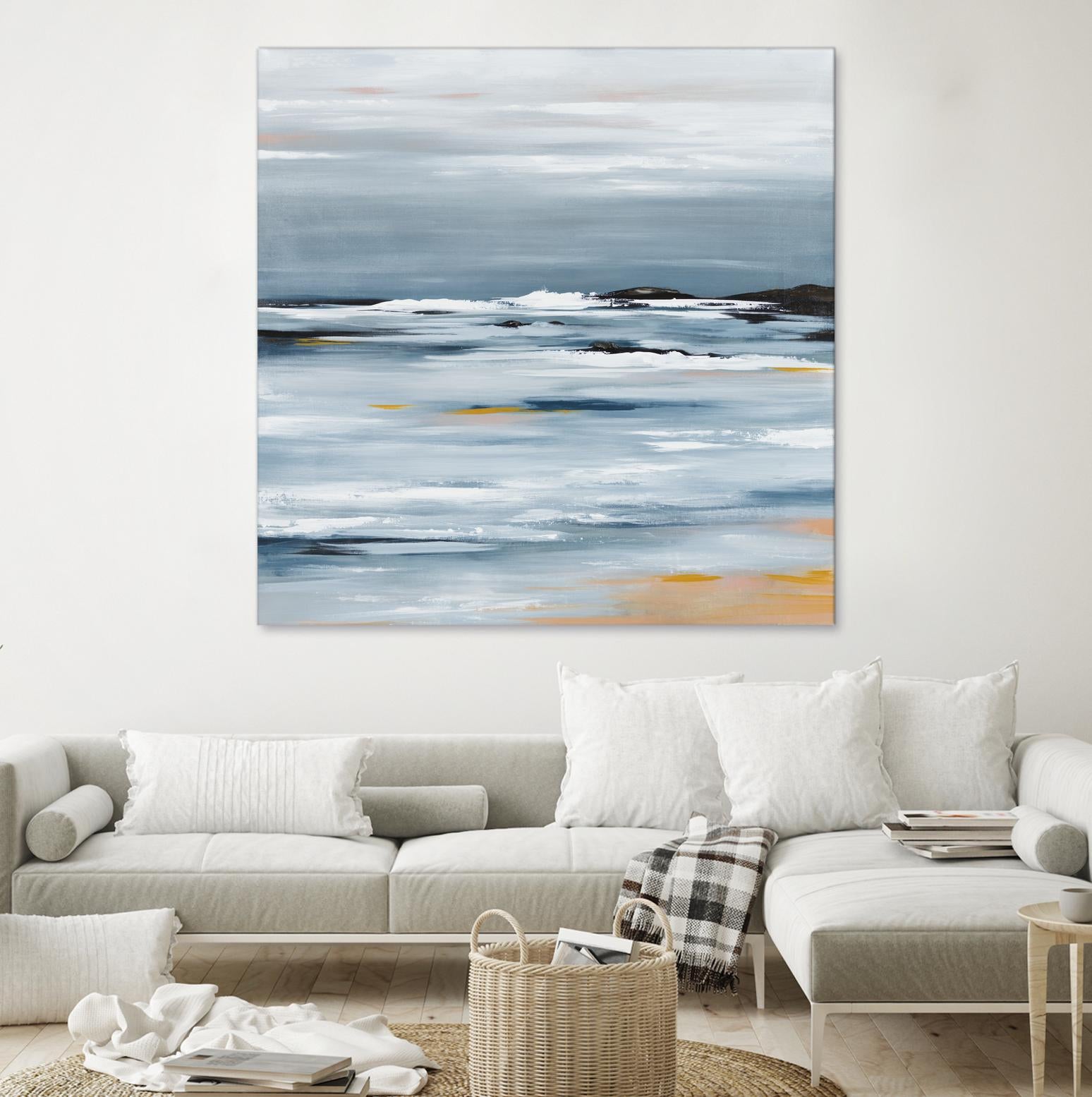 From The Bay Window by Daleno Art on GIANT ART - orange abstract