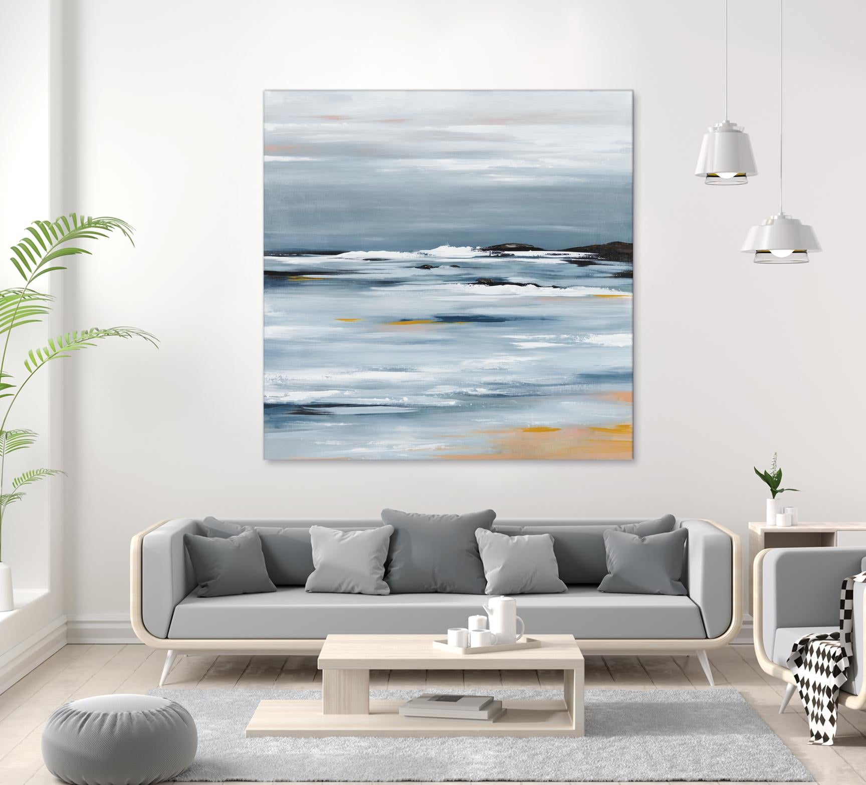 From The Bay Window by Daleno Art on GIANT ART - orange abstract