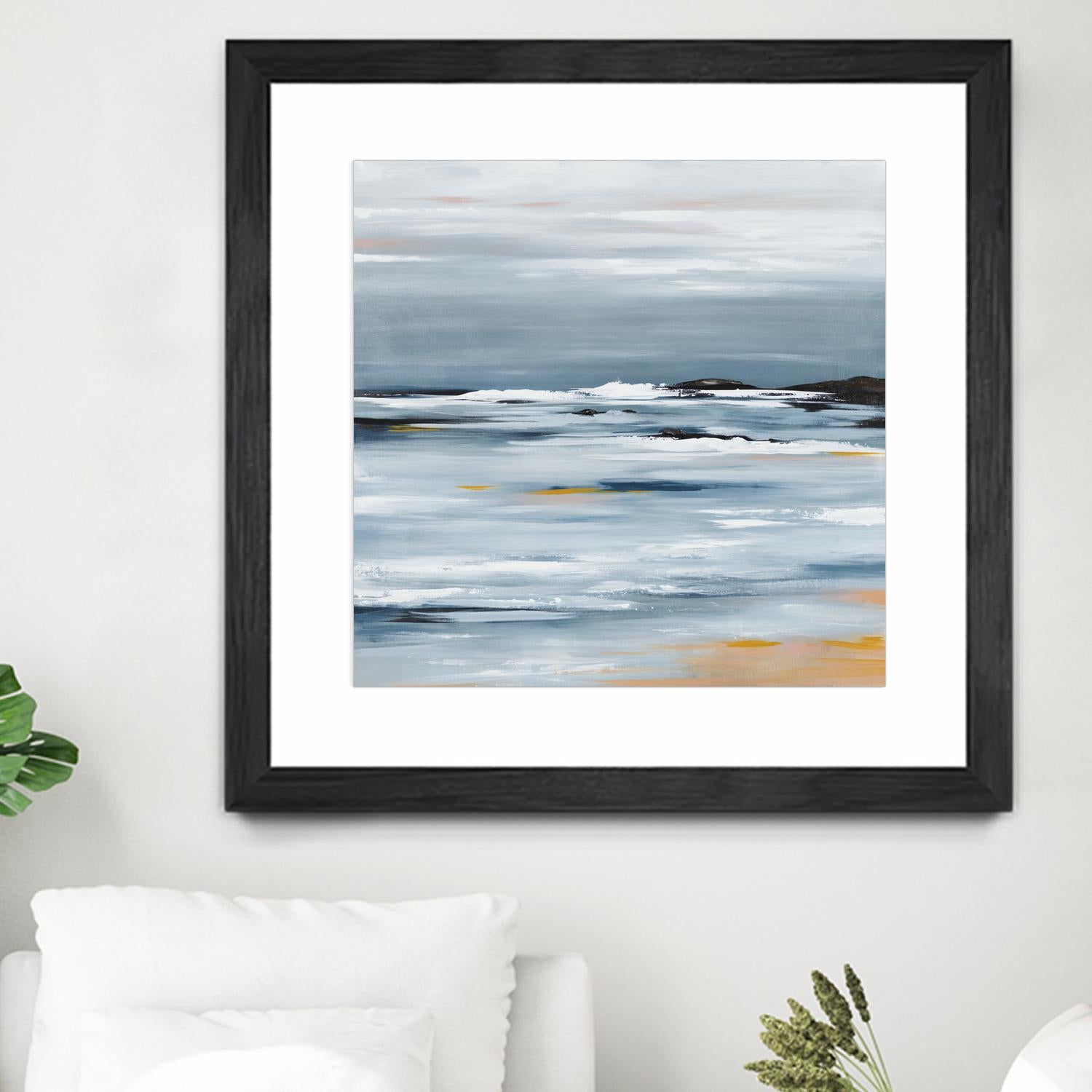 From The Bay Window by Daleno Art on GIANT ART - orange abstract