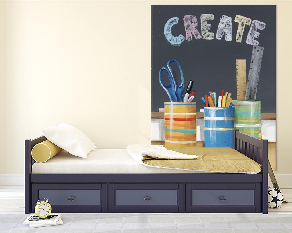 Rise and Shine IV by Daleno Art on GIANT ART - blue art for kids  school