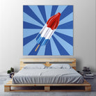 Daily Cravings VI by Daleno Art on GIANT ART - red abstract popsicle 