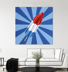 Daily Cravings VI by Daleno Art on GIANT ART - red abstract popsicle 