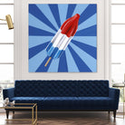 Daily Cravings VI by Daleno Art on GIANT ART - red abstract popsicle 