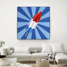 Daily Cravings VI by Daleno Art on GIANT ART - red abstract popsicle 