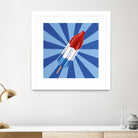 Daily Cravings VI by Daleno Art on GIANT ART - red abstract popsicle 