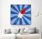 Daily Cravings VI by Daleno Art on GIANT ART - red abstract popsicle 