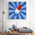 Daily Cravings VI by Daleno Art on GIANT ART - red abstract popsicle 