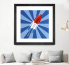 Daily Cravings VI by Daleno Art on GIANT ART - red abstract popsicle 