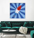 Daily Cravings VI by Daleno Art on GIANT ART - red abstract popsicle 