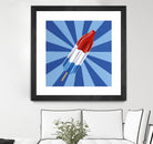 Daily Cravings VI by Daleno Art on GIANT ART - red abstract popsicle 