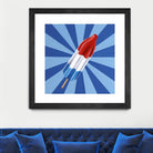 Daily Cravings VI by Daleno Art on GIANT ART - red abstract popsicle 