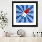 Daily Cravings VI by Daleno Art on GIANT ART - red abstract popsicle 