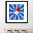 Daily Cravings VI by Daleno Art on GIANT ART - red abstract popsicle 