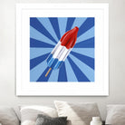 Daily Cravings VI by Daleno Art on GIANT ART - red abstract popsicle 
