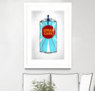 Public Expression II by Daleno Art on GIANT ART - red typography spray can 