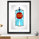 Public Expression II by Daleno Art on GIANT ART - red typography spray can 