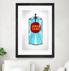 Public Expression II by Daleno Art on GIANT ART - red typography spray can 