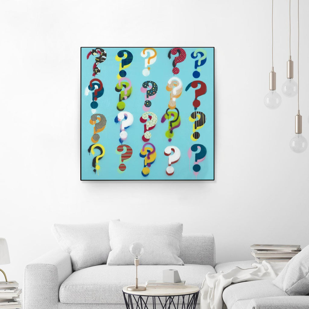Pop the Question by Daleno Art on GIANT ART - abstract
