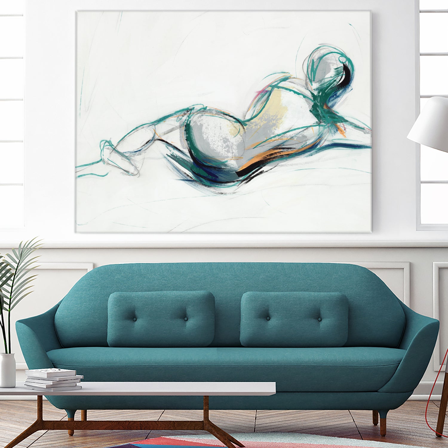 Lets Have a Talk IV by Daleno Art on GIANT ART -  abstract