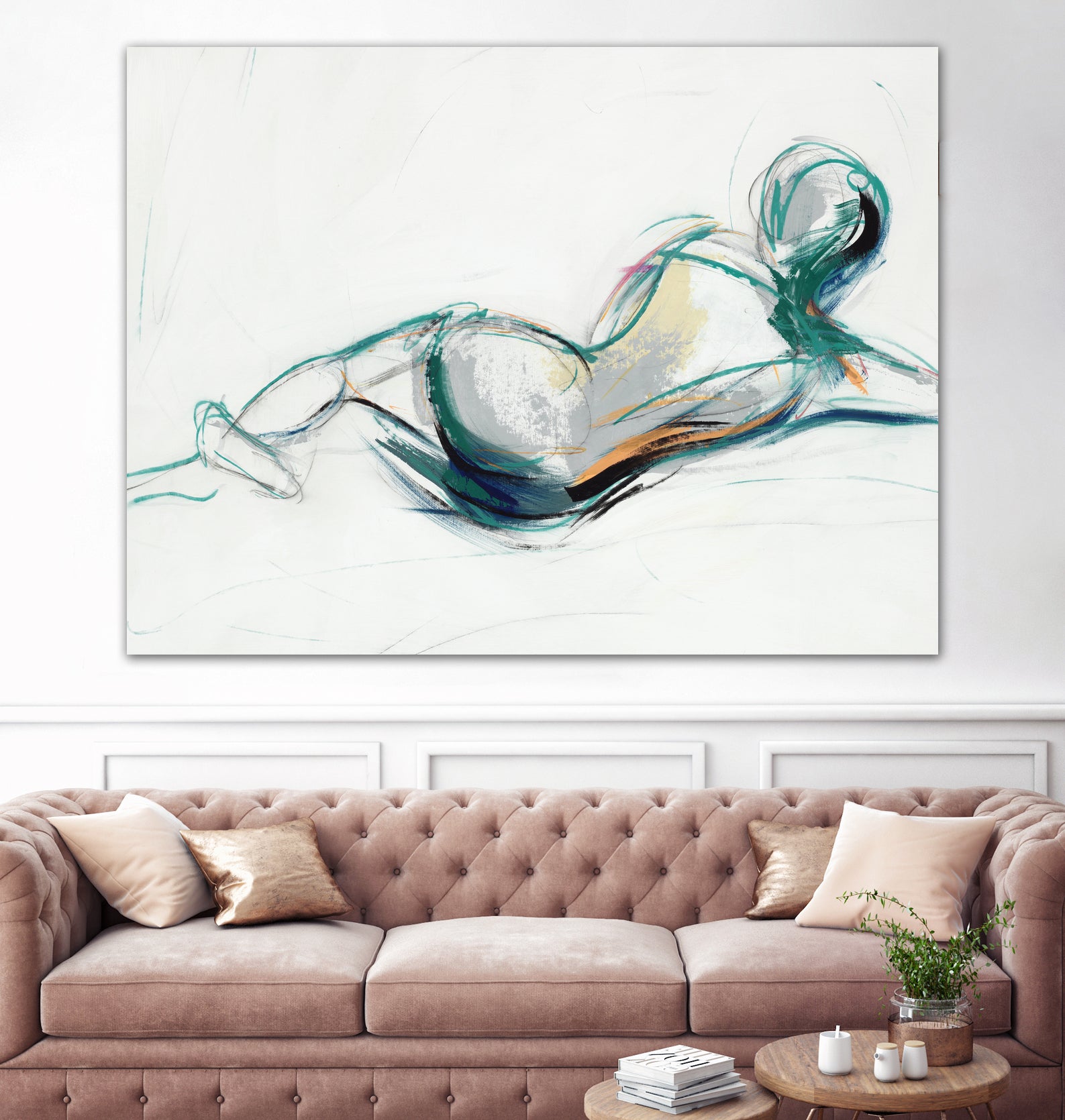 Lets Have a Talk IV by Daleno Art on GIANT ART -  abstract