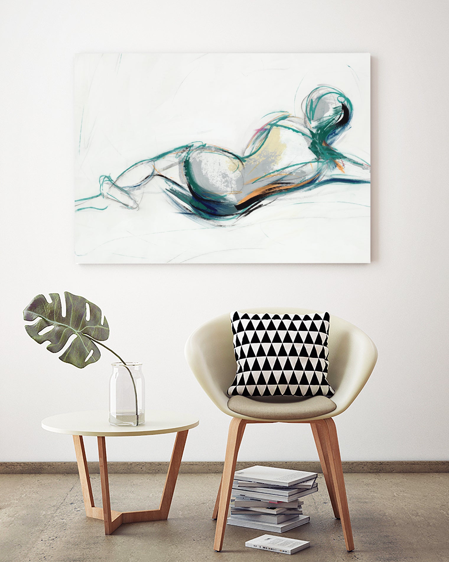 Lets Have a Talk IV by Daleno Art on GIANT ART -  abstract