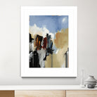 Lost City by Daleno Art on GIANT ART - blue abstract