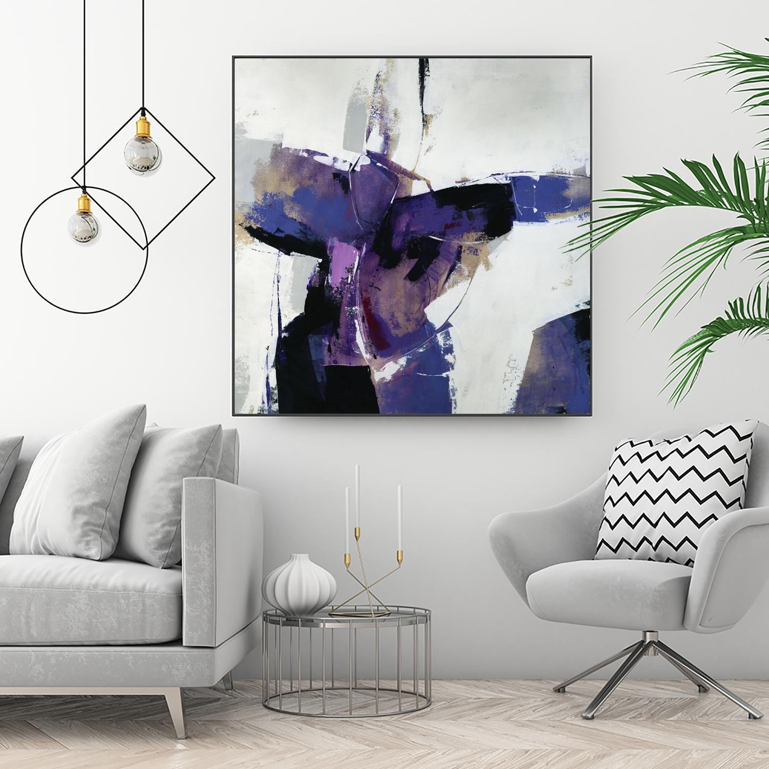 Curious Mischief by Daleno Art on GIANT ART - white abstract abstrait 