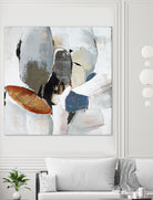 Split Second Decision II by Daleno Art on GIANT ART - bleu abstract