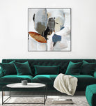 Split Second Decision II by Daleno Art on GIANT ART - bleu abstract