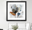 Split Second Decision II by Daleno Art on GIANT ART - bleu abstract