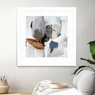 Split Second Decision II by Daleno Art on GIANT ART - bleu abstract