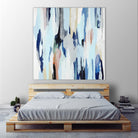 Creating Coastal by Daleno Art on GIANT ART - beige abstract abstrait