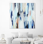 Creating Coastal by Daleno Art on GIANT ART - beige abstract abstrait