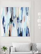 Creating Coastal by Daleno Art on GIANT ART - beige abstract abstrait