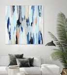 Creating Coastal by Daleno Art on GIANT ART - beige abstract abstrait