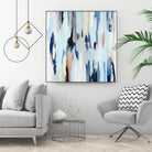 Creating Coastal by Daleno Art on GIANT ART - beige abstract abstrait
