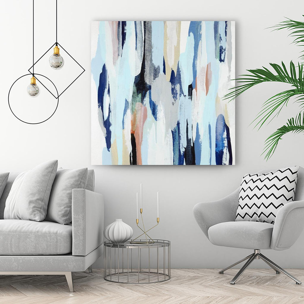 Creating Coastal by Daleno Art on GIANT ART - beige abstract abstrait