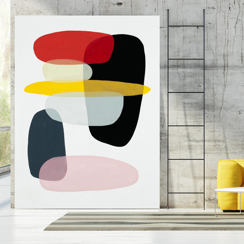 Joy and Pop I by Daleno Art on GIANT ART - abstract